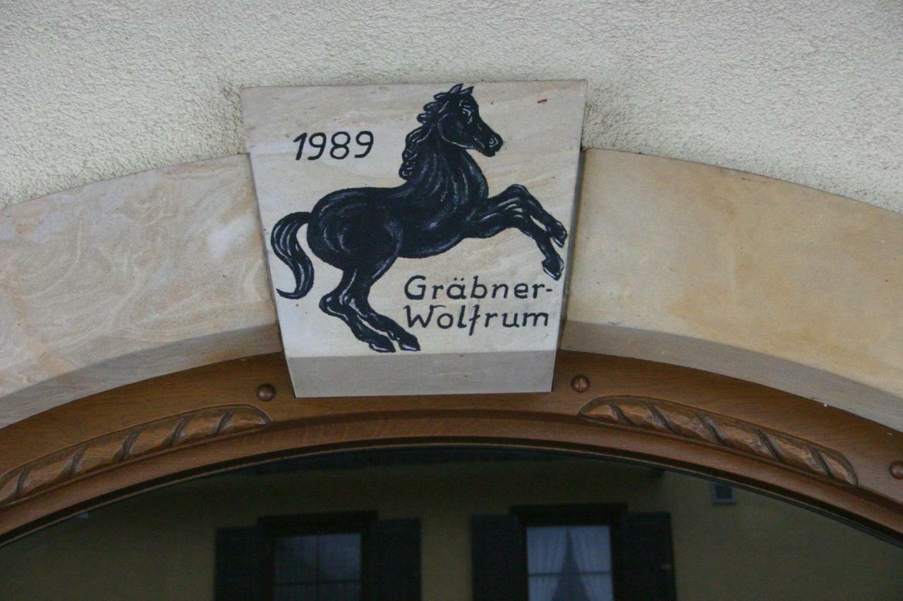 Gasthof Hotel Schwarzes Ross Bad Berneck im Fichtelgebirge Exteriör bild
